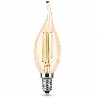 ����� ������������ Gauss 104801005 Filament Candle tailed 5W E14 Golden 2700K