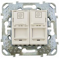    Schneider Electric Unica MGU5.2020.25ZD 2RJ45  