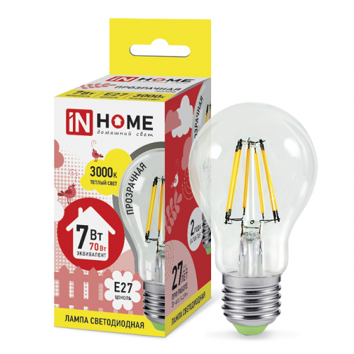 ����� ������������ In Home Deco A60 ���������� 7W �27 3000�