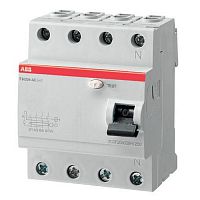 ����������� �������������� ����������������� ���� ABB FH204 40A 30mA AC