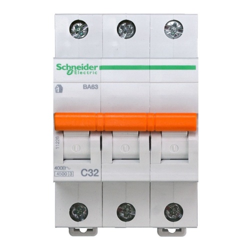 �������������� ����������� Schneider Electric ������� ��63 3� C 32A 4,5��