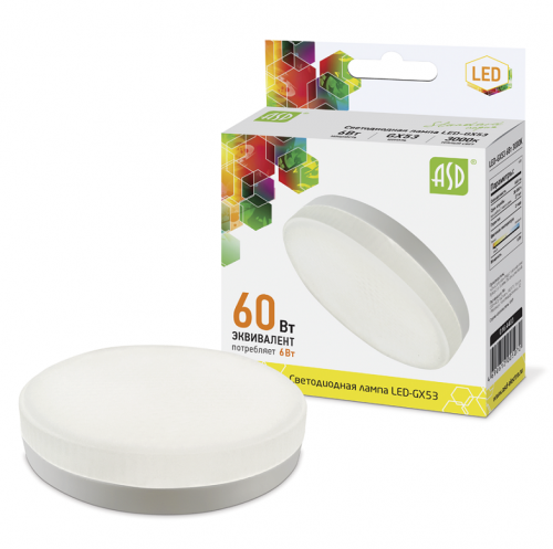 ����� ������������ ASD Standard GX53 6W 3000�