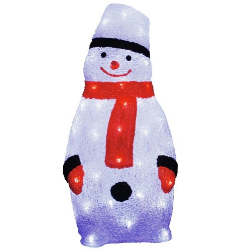   Uniel -1 ULD-M2348-080/STA White IP20 Snowman-1