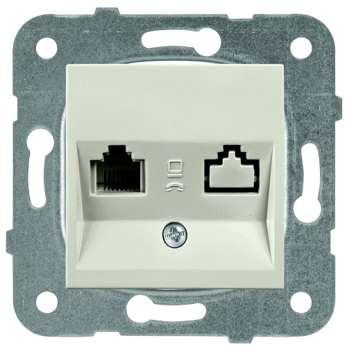    Panasonic Karre Plus WKTT04022BR-RES RJ11  