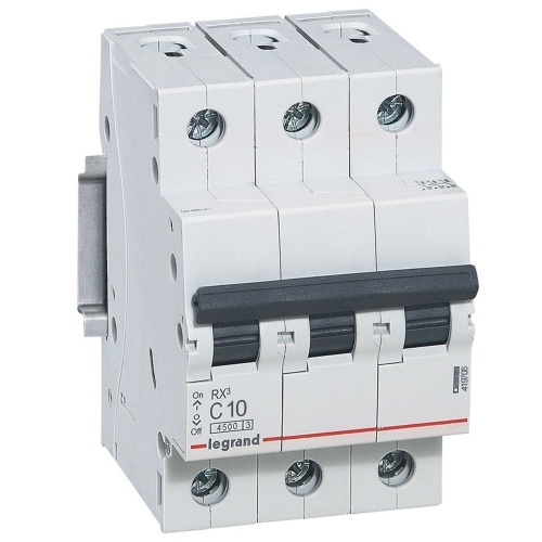 �������������� ����������� Legrand RX3 419706 3P C 10A 4,5 ��
