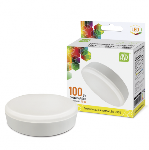 ����� ������������ ASD Standard GX53 10W 3000�