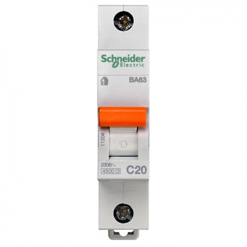 �������������� ����������� Schneider Electric ������� ��63 1� C 20A 4,5��