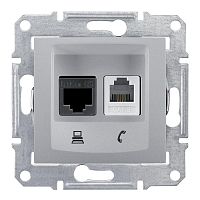  -  Schneider Electric Sedna SDN5100160 RJ11+RJ45  