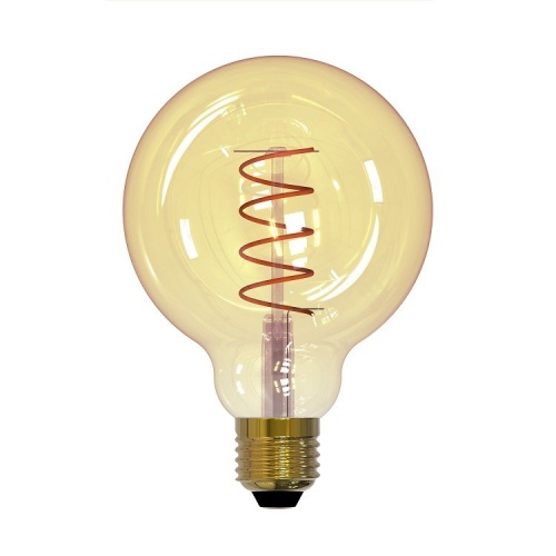 ����� ������������ Uniel Vintage LED-G95-4W/Golden/E27/CW GLV21GO