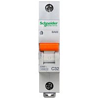 �������������� ����������� Schneider Electric ������� ��63 1� C 32A 4,5��