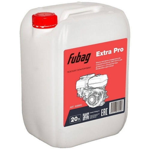 ����� �������� Fubag Extra Pro SL/CF SAE 5W-40 ����������������� ��� �������������� ���������� 20 �