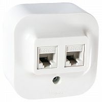    Legrand Quteo 782228 2RJ45 5E UTP  