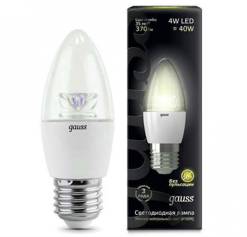 ����� ������������ Gauss 103202204 E27 4W 4100�