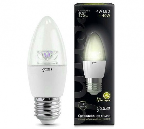 ����� ������������ Gauss 103202104 E27 4W 2700�