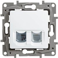  -  Legrand Etika 672252 RJ11+RJ45  