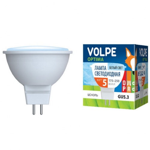 ����� ������������ Volpe Optima LED-JCDR-5W/NW/GU5.3/O