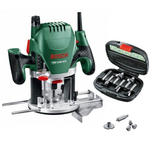  Bosch POF 1400 ACE + 6 