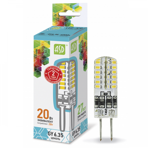 ����� ������������ ASD Standard JCD 2W GY6,35 4000�