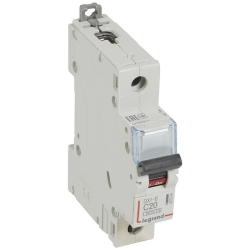 �������������� ����������� Legrand DX3-E 407264 1P C 20A 6��