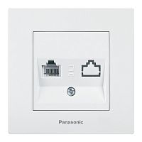   Panasonic Karre Plus WKTT0402-2WH RJ11  