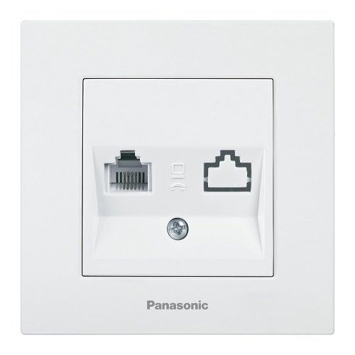   Panasonic Karre Plus WKTT0402-2WH RJ11  