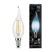 ����� ������������ Gauss 104801209 Filament Candle tailed E14 9W 4100�
