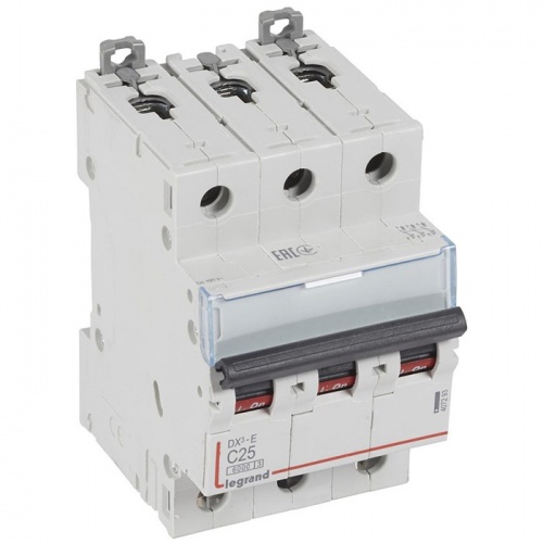�������������� ����������� Legrand DX3-E 407293 3P C 25A 6��