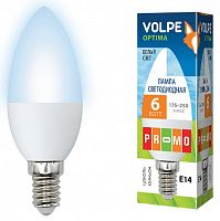 ����� ������������ Volpe Optima LED-C37-6W/NW/E14/FR/O