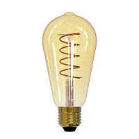 ����� ������������ Uniel Vintage LED-ST64-4W/GOLDEN/E27/CW GLV22GO