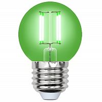 ����� ������������ Uniel Air color LED-G45-5W/GREEN/E27 ������� ����