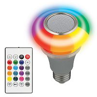   Volpe ULI-Q340 5W/RGB/E27 Silver     bluetooth 220