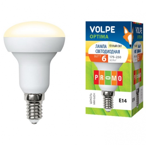 ����� ������������ Volpe Optima LED-R50-6W/WW/E14/FR/O