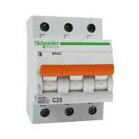 �������������� ����������� Schneider Electric ������� ��63 3� C 25A 4,5��