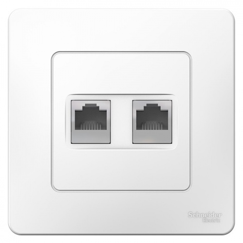   Schneider Electric Blanca BLNIS045451 2RJ45  