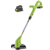 ������� �������������� Greenworks G24LT30K2 Basic � ������������� 2�� � �������� �����������