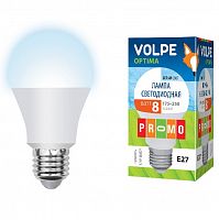 ����� ������������ Volpe Optima LED-A60-8W/NW/E27/FR/O