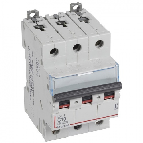 �������������� ����������� Legrand DX3-E 407289 3P C 10A 6��