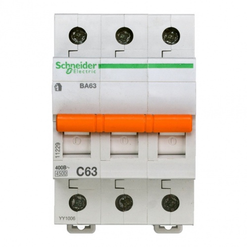 �������������� ����������� Schneider Electric ������� ��63 3� C 63A 4,5��