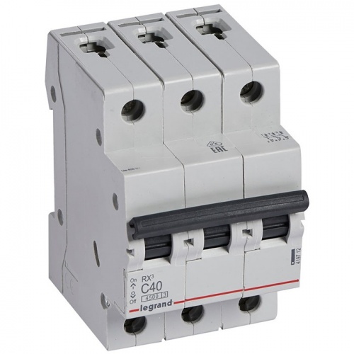�������������� ����������� Legrand RX3 419712 3P C 40A 4,5 ��