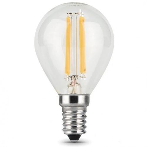 ����� ������������ Gauss 105801207 Filament Globe E14 7W 4100K