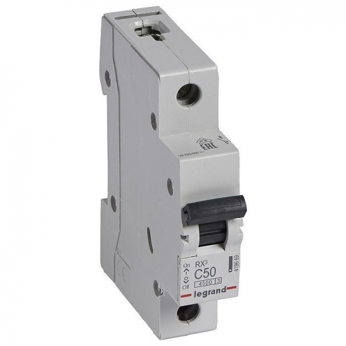 �������������� ����������� Legrand RX3 419669 1P C 50A 4,5 ��