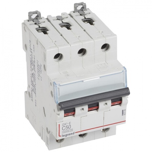 �������������� ����������� Legrand DX3-E 407296 3P C 50A 6��