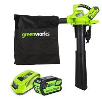 ����������-������� �������������� Greenworks GD40BVK4