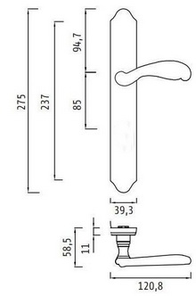 ����� ������� �� ������ Archie, Arabesco Ant. Coffee (Ps), �������� ���� ���������