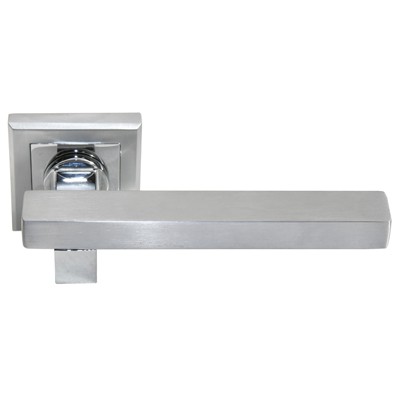 Дверная ручка Morelli MH-16 SC/CP-S Дверная ручка Morelli MH-16 SC/CP-S