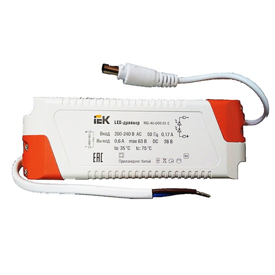 Led драйвер mg 40 600 01e схема