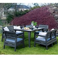 �������� ������ Allibert Delano set with Lima table 160 ������-���������� �����