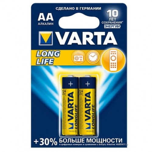 ��������� ����������� Varta Longlife AA 2 ��.