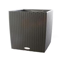 ����� Lechuza Cube Cottage Complete Black 50x50xH54 ��