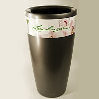 ����� Lechuza Rondo Complete Charcoal D40xH75 ��